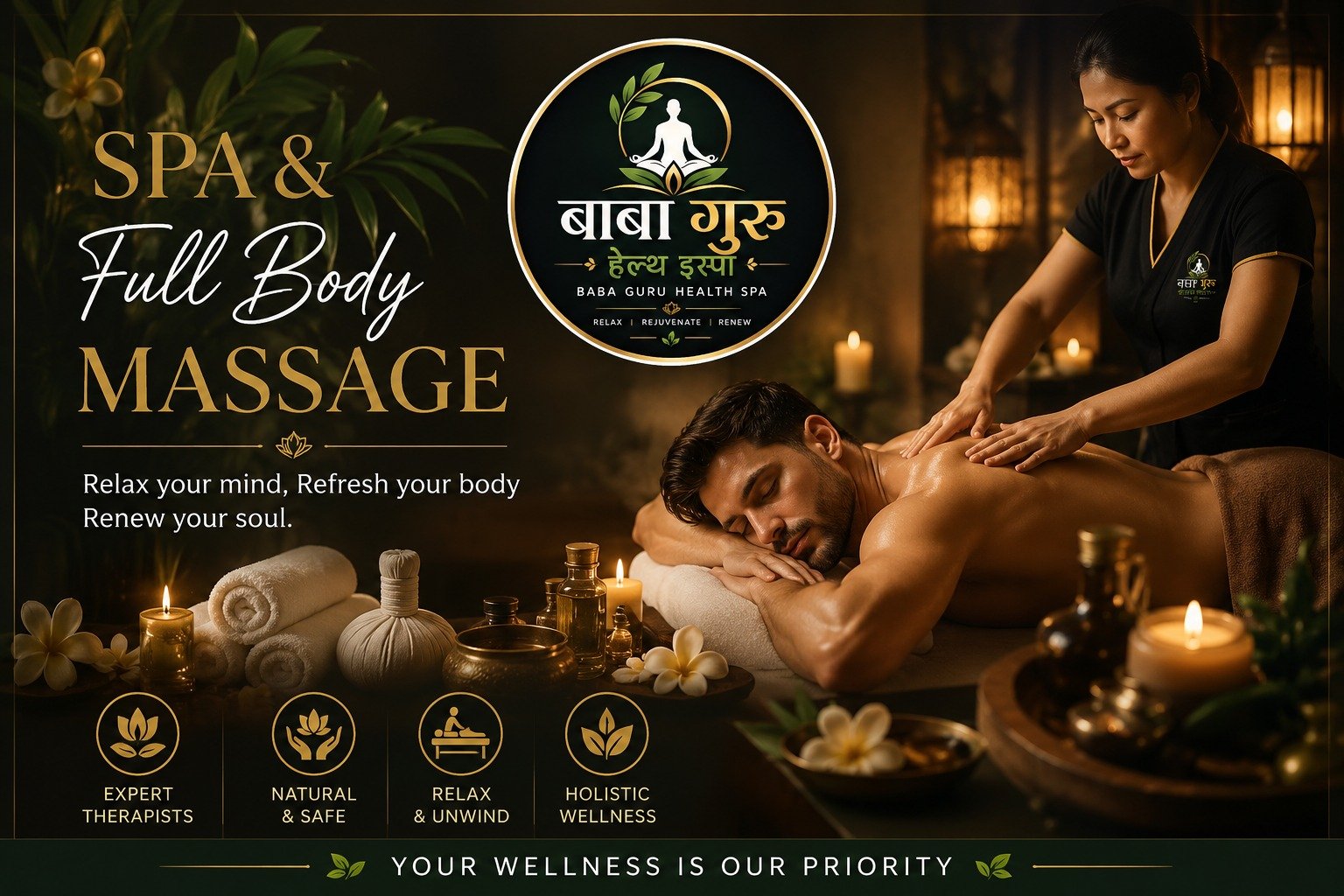 Signature massage setting
